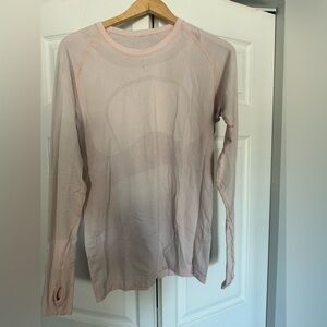 Lululemon swiftly Women's Pink Long Sleeve